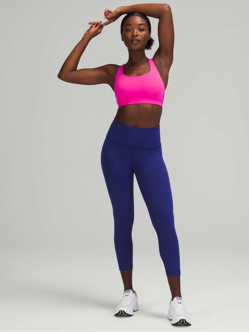 Lululemon Wunder Train High-Rise Crop 23" Larkspur